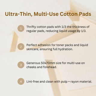 1/3 Cotton Pads